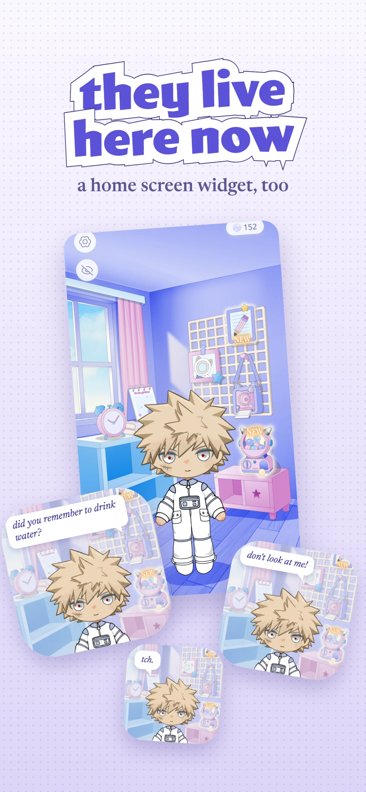 Milu: character morning call screenshot