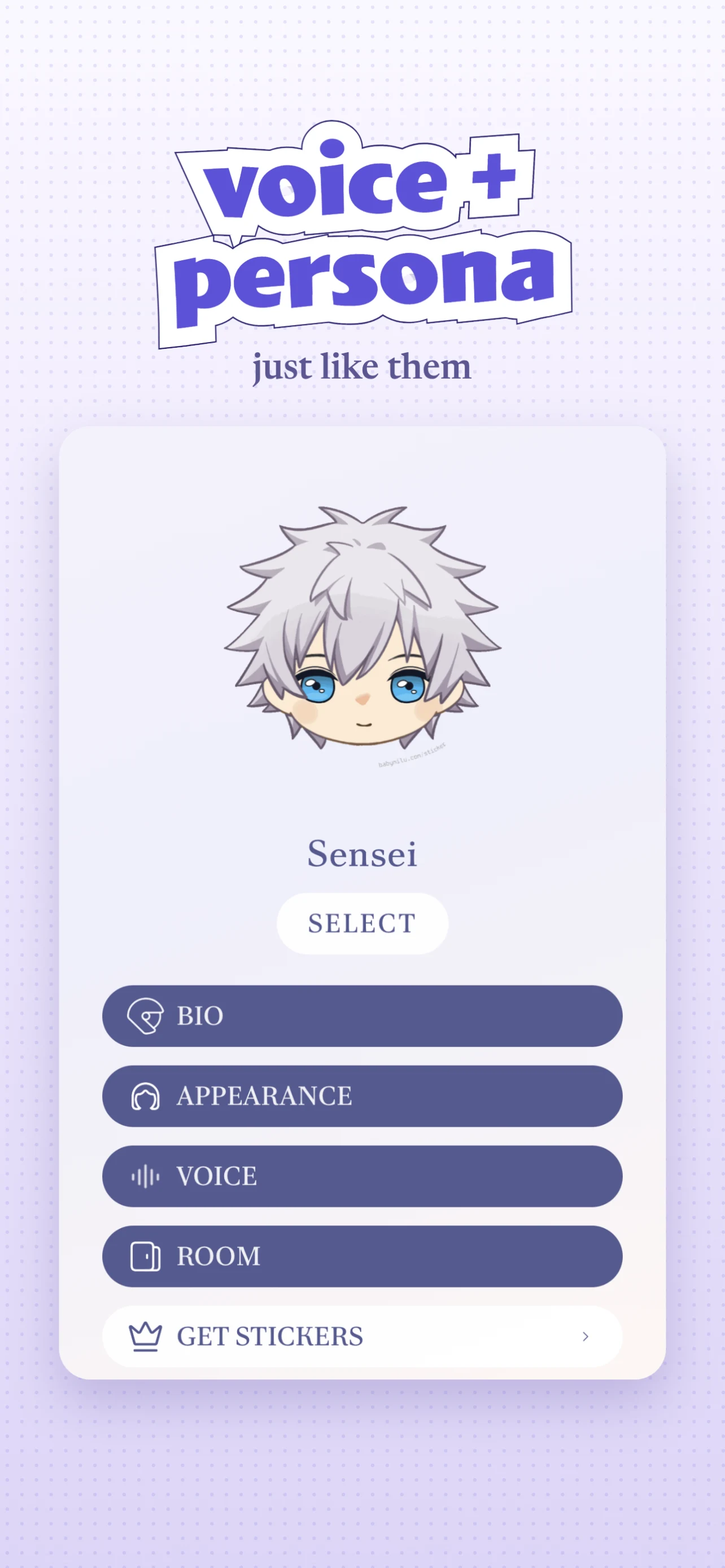 Milu: character morning call screenshot