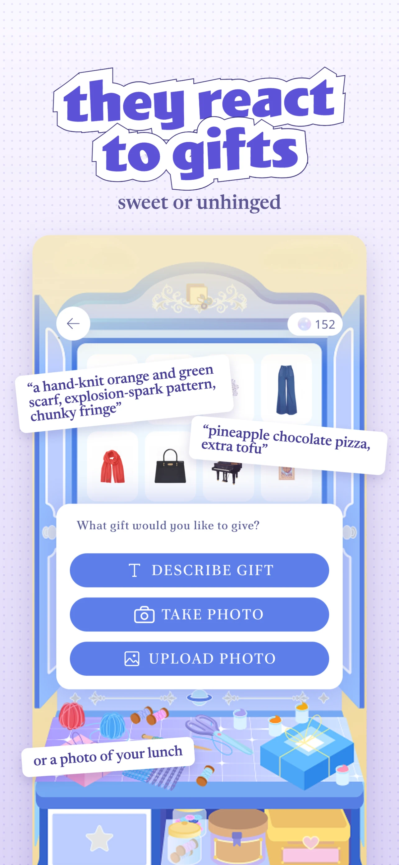 Milu: character morning call screenshot